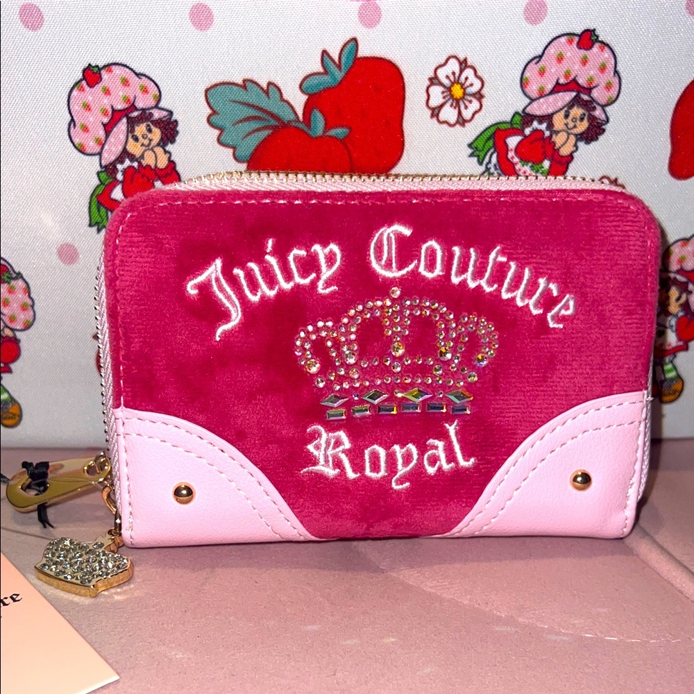 Juicy Couture Crown Royal Pink Wallet